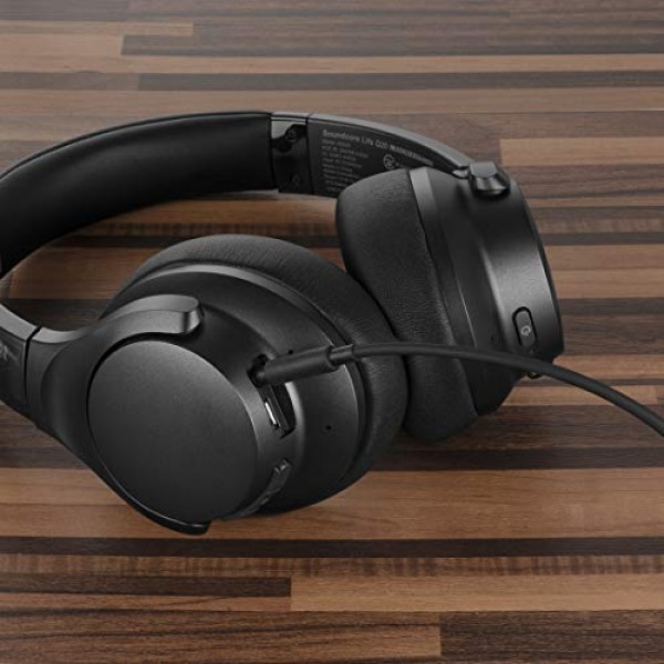 Anker Soundcore H30i, Space One, Life 2 Neo, Q30, Q35, Life 2 Active, Q20i, Q45, Vortex 케이블, 3.5mm Aux 교체 스테레오 코드(4ft/1.2m)와 호환되는 GEEKRIA 오디오 케이블