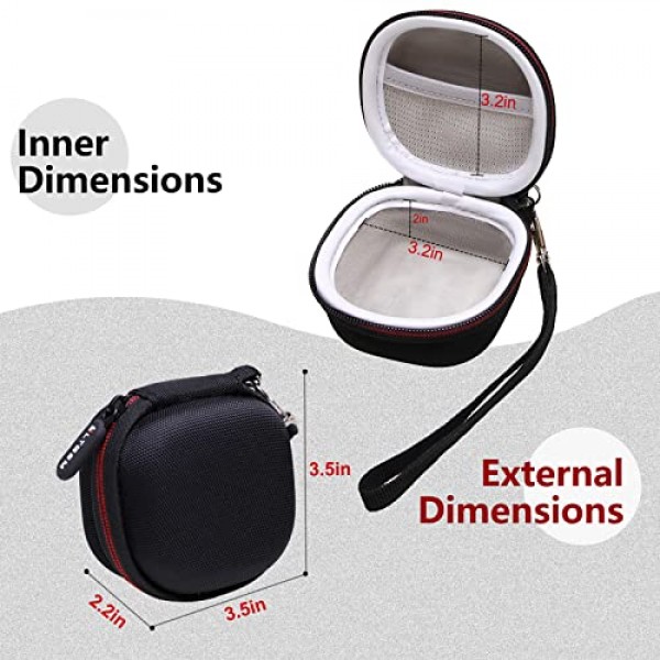 Anker Liberty 4/Liberty 3 Pro의 Soundcore용 LTGEM EVA 하드 케이스 - 여행용 보호 운반용 보관 가방(판매 케이스만)