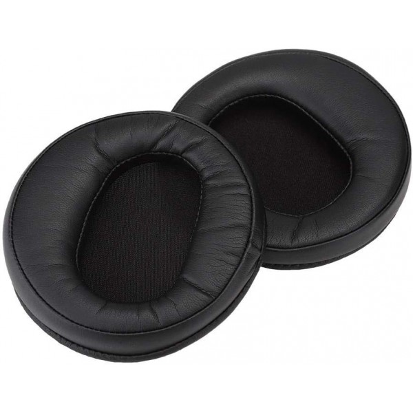 DENON AH-D2000 D5000 D7000 헤드폰에 적합한 2Pcs 폼 이어 패드 소프트 교체 이어 패드 쿠션 면화 헤드셋 이어 패드 블랙