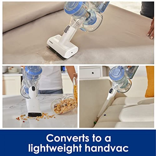 Tineco A11 Pet Ex 무선 스틱 진공청소기, 경량 휴대용 진공청소기, 카펫과 단단한 바닥을 위한 장시간 작동 및 강력한 흡입력