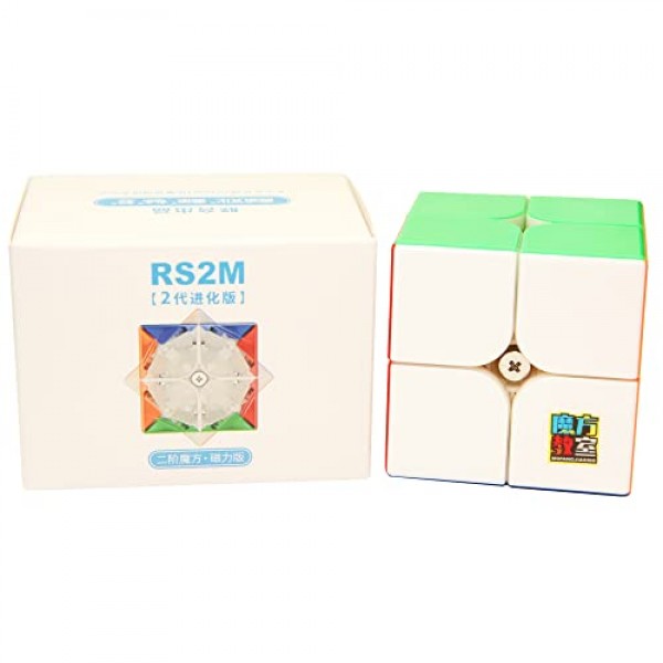 CuberShop Moyu RS2M 2022 Evolution 2x2 자기 속도 큐브, Moyu RS2M 2020의 RS2M Evolution Professional 업그레이드 버전, Moyu RS2M Evo 2022 업그레이드된 RS2M Pro 버전