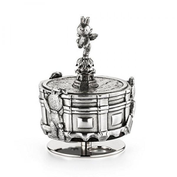 Royal Selangor 손으로 완성한 Bunnies' Day Out 컬렉션 백랍 피카딜리 서커스 음악 회전목마 선물