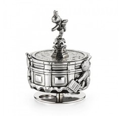 Royal Selangor 손으로 완성한 Bunnies' Day Out 컬렉션 백랍 피카딜리 서커스 음악 회전목마 선물