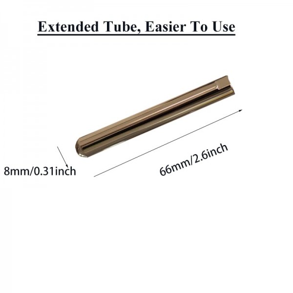 La Povoni Lever Europiccola와 호환되는 확장 스팀 노즐, 전문 스트라디바리 커피 머신, 스테인리스 스틸로 제작된 긴 스팀 팁, 스팀 완드