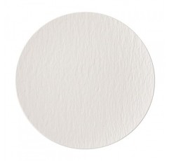 Villeroy & Boch Manufacture Rock Blanc 피자/뷔페 접시, 12.5인치, 화이트