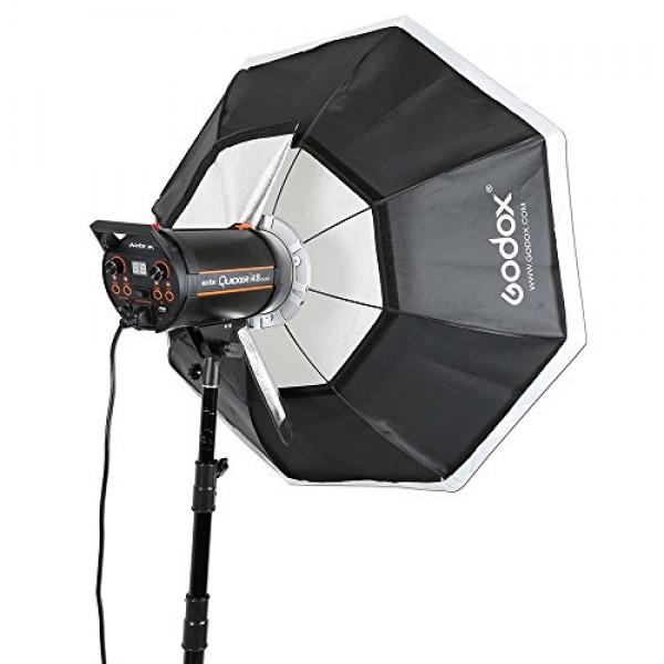 Godox Octagon Softbox 37 인치/95cm 사진 조명 디퓨저 및 수정자, Monolight 사진 스튜디오 스트로브 조명용 Bowens Speedring 마운트 포함