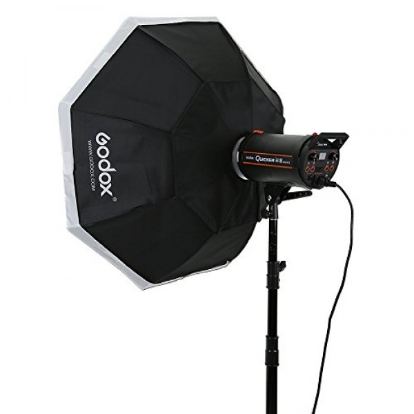 Godox Octagon Softbox 37 인치/95cm 사진 조명 디퓨저 및 수정자, Monolight 사진 스튜디오 스트로브 조명용 Bowens Speedring 마운트 포함