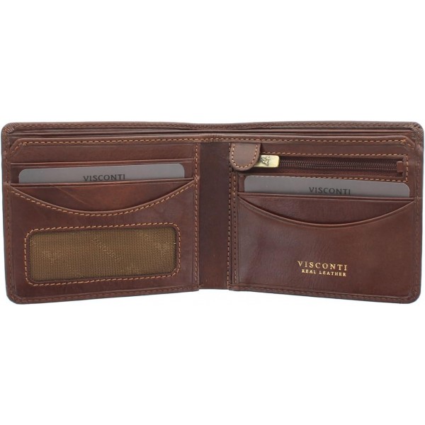 Visconti Tuscany Collection Francesca 지갑, 가죽, RFID 보호 기능 포함 TSC46 So