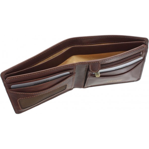 Visconti Tuscany Collection Francesca 지갑, 가죽, RFID 보호 기능 포함 TSC46 So