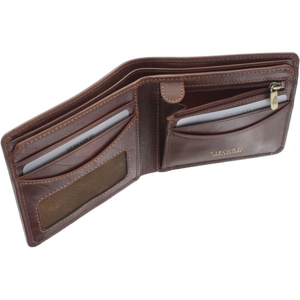 Visconti Tuscany Collection Francesca 지갑, 가죽, RFID 보호 기능 포함 TSC46 So
