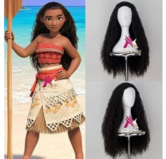 백설 공주 랄프는 인터넷 코스프레를 나눕니다 Perücke Prinzessin Rapunzel Belle Aurora Merida Moana 신데렐라 Jasmin Ariel Tiana Moana