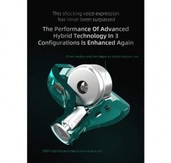 CCA KZ ZST X 인이어 헤드폰 1BA 1DD 유선 헤드폰 가수용 2핀 분리형 케이블이 있는 HiFi 인체 공학적 게임용 이어버드 마이크 ZSTX-Black이 장착된 Audiophile DJ