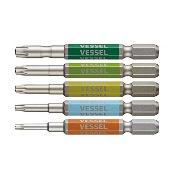 VESSEL 싱글 엔드 GO-SAI 비트 [No.GS5P-33] (T10H/T15H/T20H/T25H/T30H~65) (일본 수입)