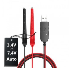 BF-F8HP 양방향 라디오 USB 충전기 워키 토키 배터리 용 범용 3.4V-7.4V 자동 일치 UV-5R UV-82 UV-82HP UV-82RT BF-888S (3.4V-7.4V) 배터리와 호환 가능