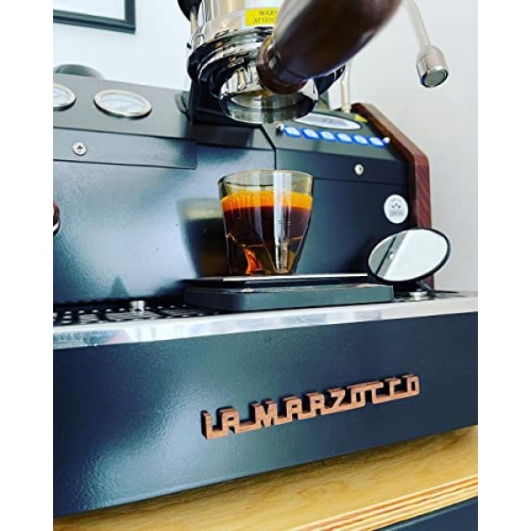 바텀리스 포터필터용 Normcore 에스프레소 샷 거울 – 트레이용 조절 가능 및 자석 액세서리 – 샷 모니터링을 위한 반사 거울 – 커피머신 액세서리 – 바리스타 도구