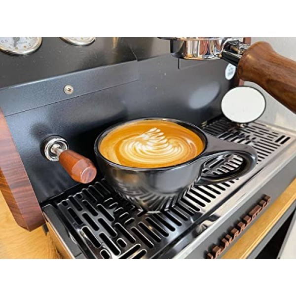 바텀리스 포터필터용 Normcore 에스프레소 샷 거울 – 트레이용 조절 가능 및 자석 액세서리 – 샷 모니터링을 위한 반사 거울 – 커피머신 액세서리 – 바리스타 도구