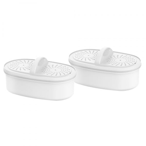 Waterdrop WD-PF-01A Plus 모든 물방울 디스펜서 여과 시스템용 NSF 인증 교체 필터, PFAS, PFOA/PFOS, 염소 감소, 최대 2개월 또는 200갤런(2팩) 지속