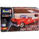 Chevrolet Chevy Bel Air Custom Series 2400C Coupe Red Indy Pace Car 1st Generation 1953-1957 07686 Kit 1/25 1/24 Revell Model Car Without Custom Number Plates