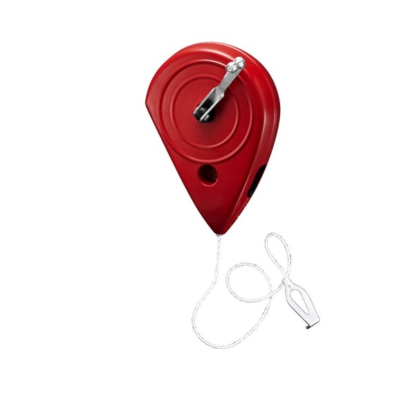 Hultafors 초크 라인 릴 AL 30, 652153, 분말 코팅 알루미늄 하우징의 30m 초크 라인