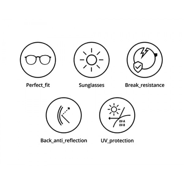 Rodenstock 여성용 Rr106 모던 나비 안경, 스테인리스 스틸 프레임