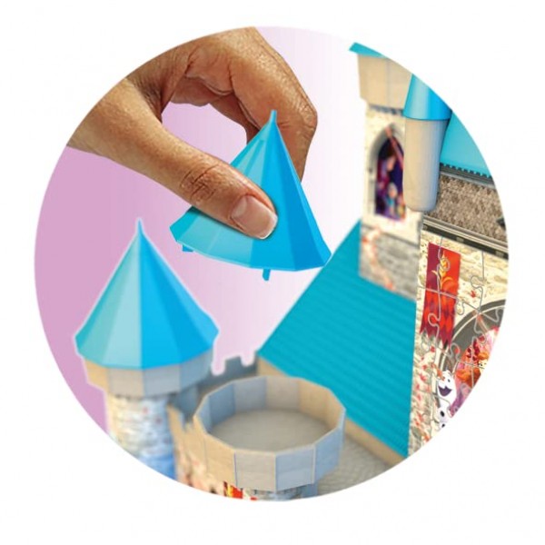 Ravensburger 디즈니 겨울왕국 II 성 216피스 어린이와 성인을 위한 3D 직소 퍼즐 - 11156 - 생일, 휴일 또는 특별한 날에 적합