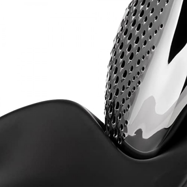 Alessi Forma 치즈 강판, 단일 사이즈, 스틸, 검정, ZH03