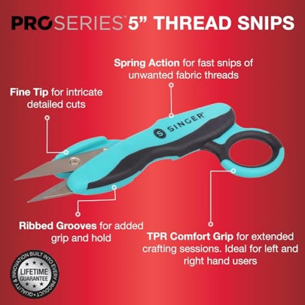 SINGER 00564 ProSeries 스레드 스닙, 5인치, 5