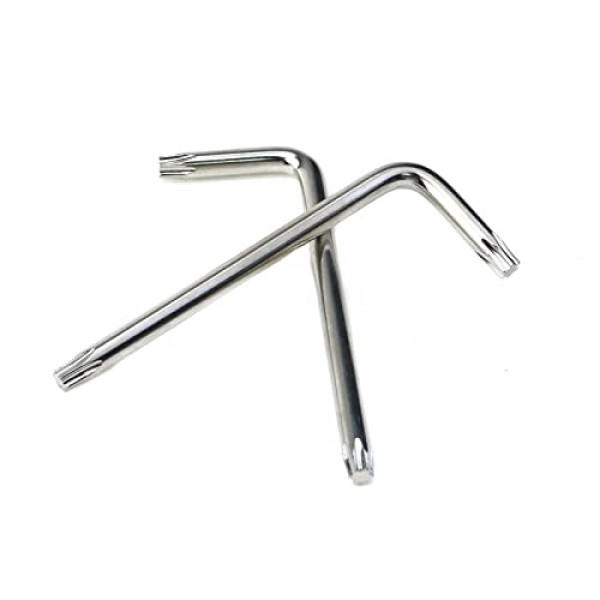 십자 드라이버 헤드, T25 렌치 세트, 교체를위한 좋은 수리 도구가있는 10 Pcs L 자형 육각 키 렌치