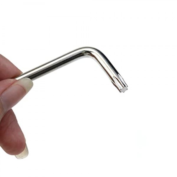 십자 드라이버 헤드, T25 렌치 세트, 교체를위한 좋은 수리 도구가있는 10 Pcs L 자형 육각 키 렌치