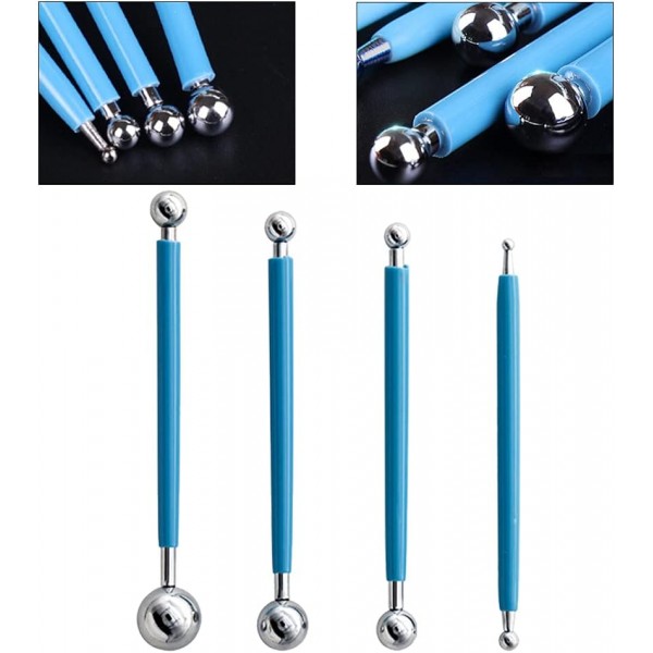 Vasemele 모델링 도구 세트 14 조각 점토 점토 도구에 대한 모델링 도구 도자기 도구 조각 도구 점토 도자기 조각 미술 용품에 대한 점토 모델링 키트