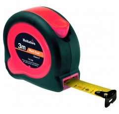 Hultafors 줄자 TK3/13(줄자 길이 3m, 줄자 폭 13mm, 검은색 측정 눈금이 있는 노란색 강철 테이프, 자동 테이프 되감기) 483126