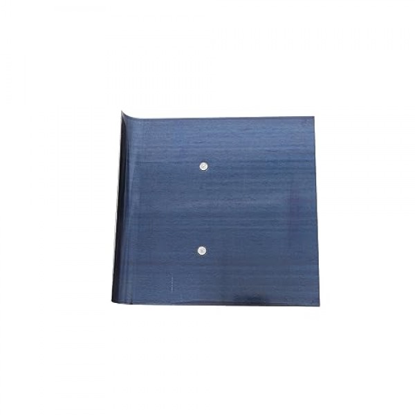 MARSHALLTOWN 콘크리트 엣지저, 6인치 X 6인치 곡선 블레이드, 1/2R 5/8L 핸들, 미국산, 163BD