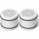 Culligan® WHR-140, WSH-C125, ISH-100, HSH-C135, 샤워 헤드 정수 필터용 Waterspecialist WHR-140 샤워 필터 교체 카트리지, 고급 KDF 여과 재료 포함, 2팩