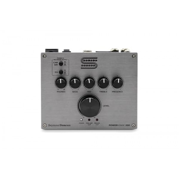 Seymour Duncan PowerStage 200 페달 보드 앰프 - 컴팩트 기타 앰프, 스튜디오 또는 라이브 공연 녹음에 적합