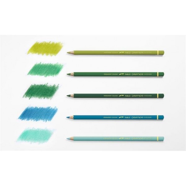 크리에이티브 아트 재료 Caran d'Ache Pablo 연필 40개 세트(666.340)