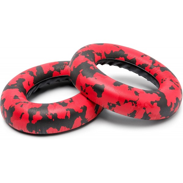 WC Wicked Cushions Bose 700 소음 제거 헤드폰(NC700)용 교체용 이어 패드 업그레이드 - 더 부드러운 PU 가죽, 고급스러운 메모리 폼, 추가된 두께, 추가 내구성 | 레드 카모