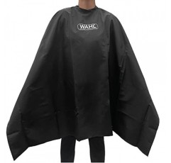 Wahl Clipper 어린이와 성인을 위한 간편한 후크 및 루프 조절식 목으로 머리 절단 및 트리밍을 위한 정품 재사용 가능한 이발사 케이프 - 모델 3417