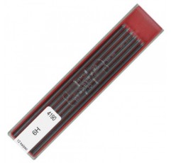 Koh-i-noor 4190 6H 2.0mm 기술 드로잉 및 리터칭용 흑연 리드.