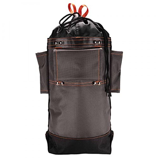 Ergodyne Arsenal 5928 탑 볼트 백 도구 파우치 - 톨, 폴리에스테르, 그레이