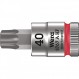 WERA 05003371001 8767 고정 기능이 있는 HF TORX® Zyklop 비트 소켓, 1/4 드라이브, TX 40 x 28mm