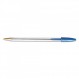 BIC Cristal Xtra Smooth Blue 볼펜, 미디엄 포인트(1.0mm), 12개 팩, 매우 부드럽고 안정적인 볼펜