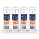 Aquaboon 5 마이크론 정수 필터 10 x 2.5인치 | CTO 활성탄 블록 필터 | WHEF-WHWC, WHKF-WHWC, WFPFC8002, FXWTC, 4팩과 호환되는 집 전체 정수 필터 교체 카트리지