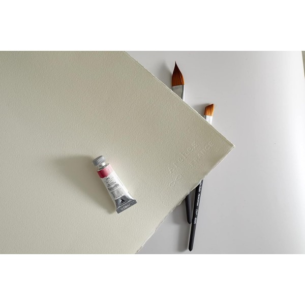 ARCHES A1795090 블록 Enc 14.8 x 21 12H 수채화 100% 고급 300g 블랑 내추럴 화이트