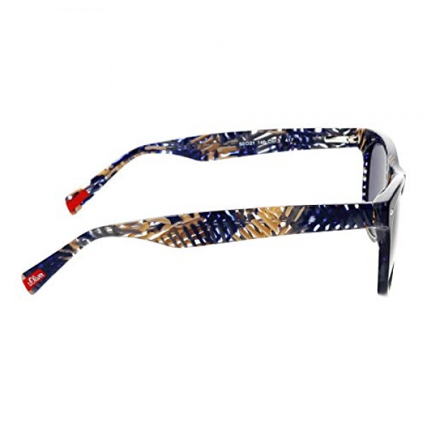 s.Oliver Red Label 50-21-140-98634 UV-400 보호 기능이 있는 남녀공용 선글라스, 멀티컬러