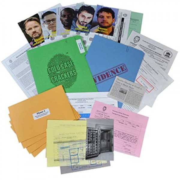 콜드 케이스 크래커 | 살인 미스터리 게임 | 페어레이크 은행 강도 사건 | 사건을 해결할 수 있나요