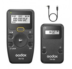 소니용 Godox TR-S2 원격 셔터 릴리즈, 소니 a7 a7m2 a7m3 a7S a7SII a7R a7RII a9 a9II a58 a6600 a6400 a6500 a6300 a6000 a5100 RX100M7용 무선 셔터 릴리즈 간격계