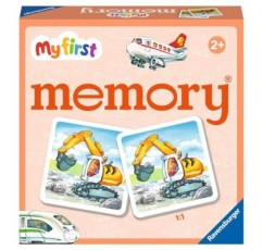 Ravensburger Vehicles 2세 이상 어린이를 위한 My First Memory® 게임 - 재미있고 빠른 그림 맞추기 게임