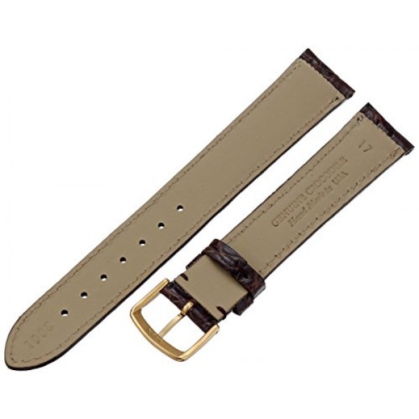 해들리로마 남성용 MS2001RA-160 16mm 블랙 정품 카이만 악어가죽 시계줄