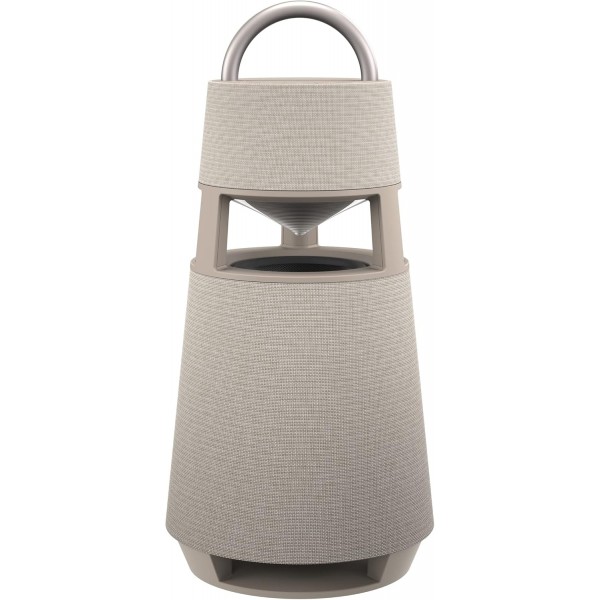 LG전자 XBOOM 360 DRP4BE, 휴대용 블루투스 스피커(120와트, 360°음향, 조명), 베이지[2021년형]