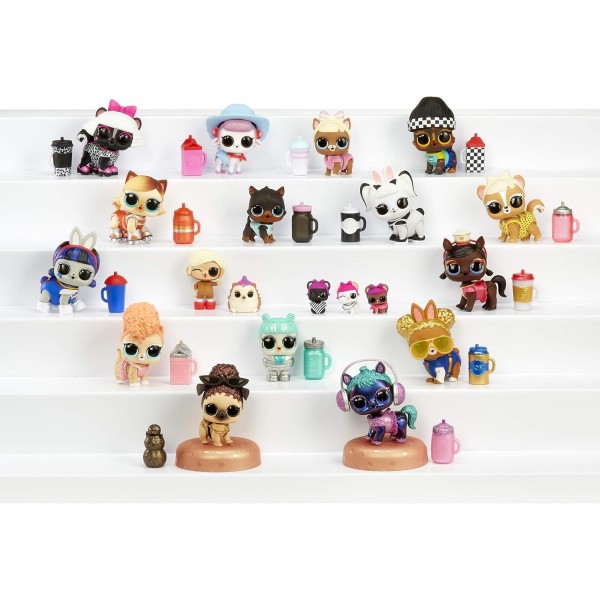 ㅋㅋㅋ. 놀라다! 557128 L.O.L. Surprise Fuzzy Pets Ball-Series 5-2A, 멀티컬러 멀티컬러